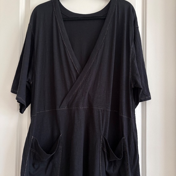 Free People Work from Home Reversible Onesie Black Size small - Picture 7 of 12